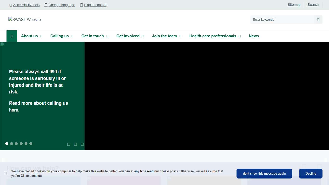 Home | SWAST Website